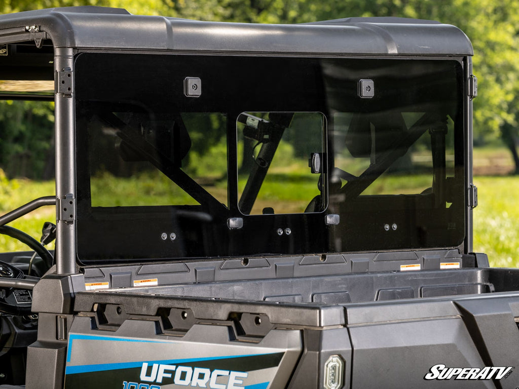 CFMOTO UForce 1000 Glass Sliding Rear Windshield - Offroad Armor