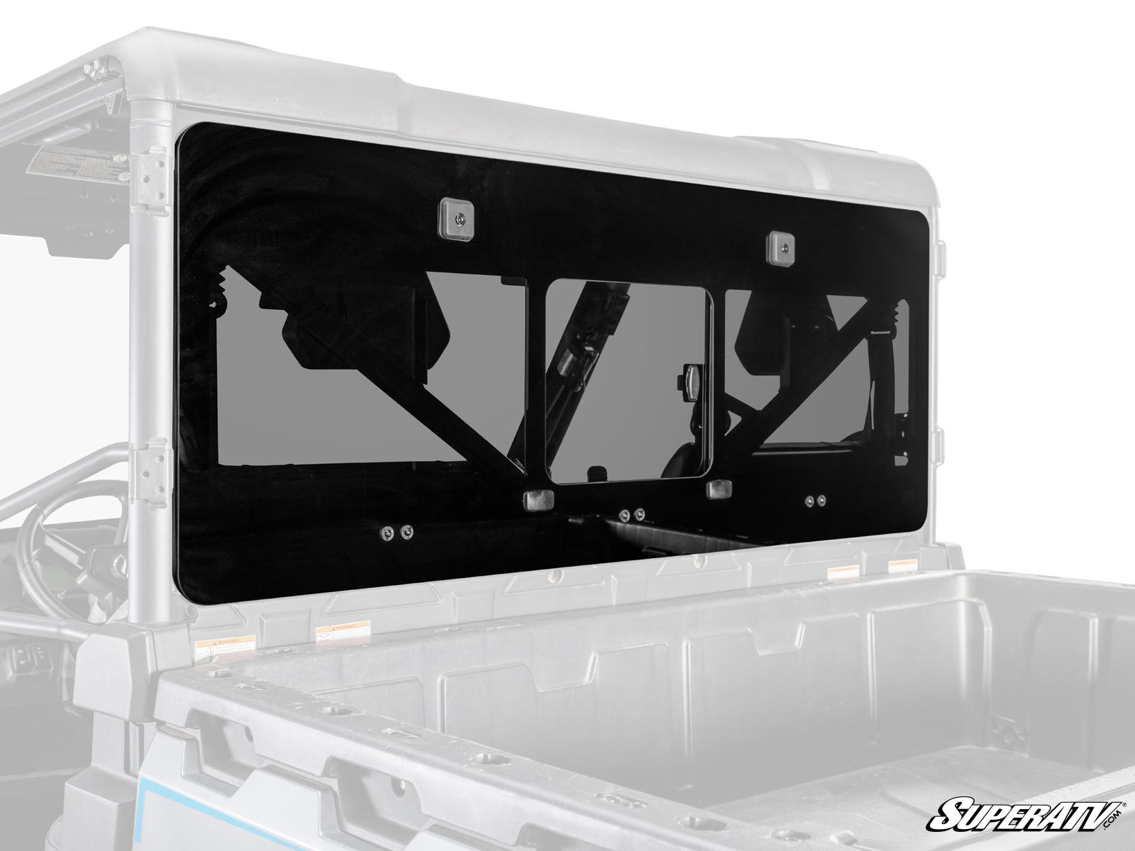 CFMOTO UForce 1000 Glass Sliding Rear Windshield - Offroad Armor