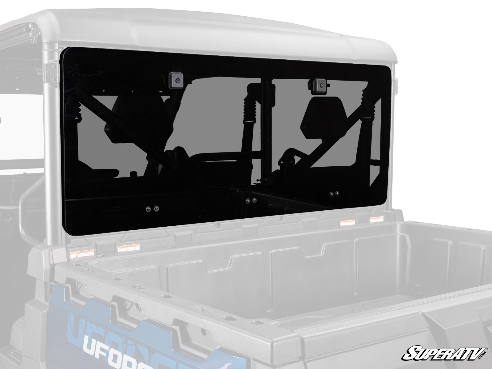 CFMOTO UForce 1000 Rear Glass Windshield - Offroad Armor