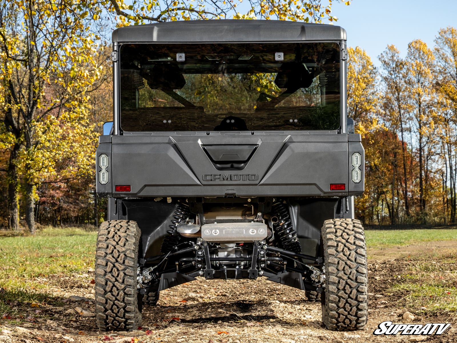 CFMOTO UForce 1000 Rear Glass Windshield - Offroad Armor