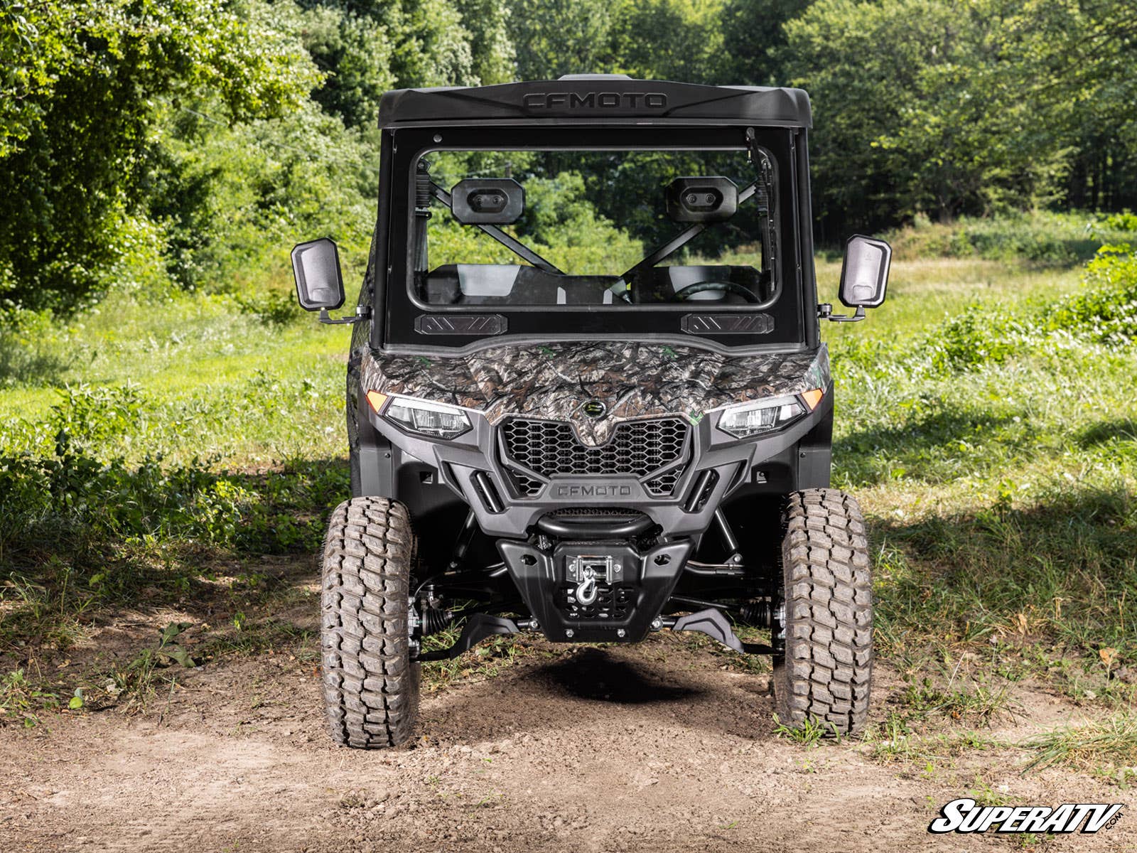 CFMOTO UForce 600 Glass Windshield - Offroad Armor