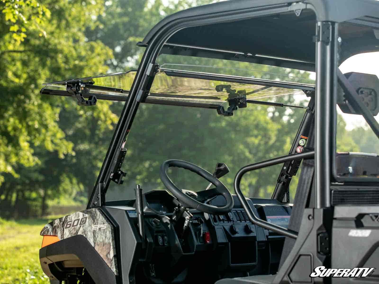 CFMOTO UForce 600 Scratch Resistant Flip Windshield - Offroad Armor