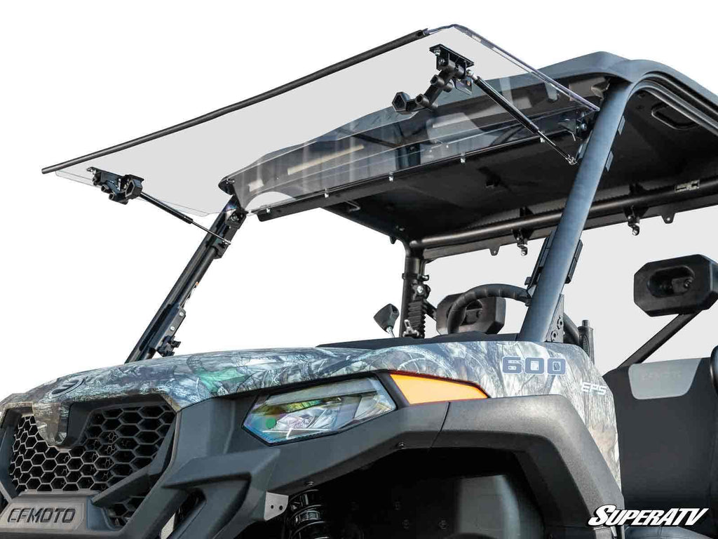 CFMOTO UForce 600 Scratch Resistant Flip Windshield - Offroad Armor