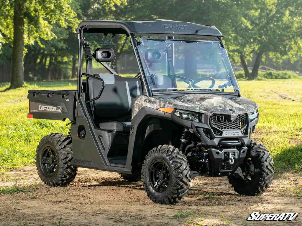 CFMOTO UForce 600 Scratch Resistant Flip Windshield - Offroad Armor