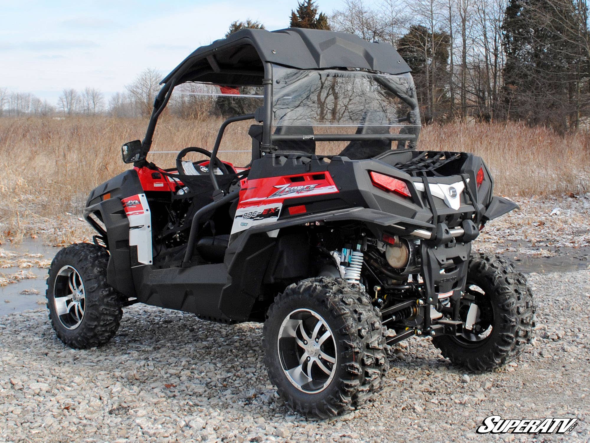CFMOTO ZForce 1000 Rear Windshield - Offroad Armor