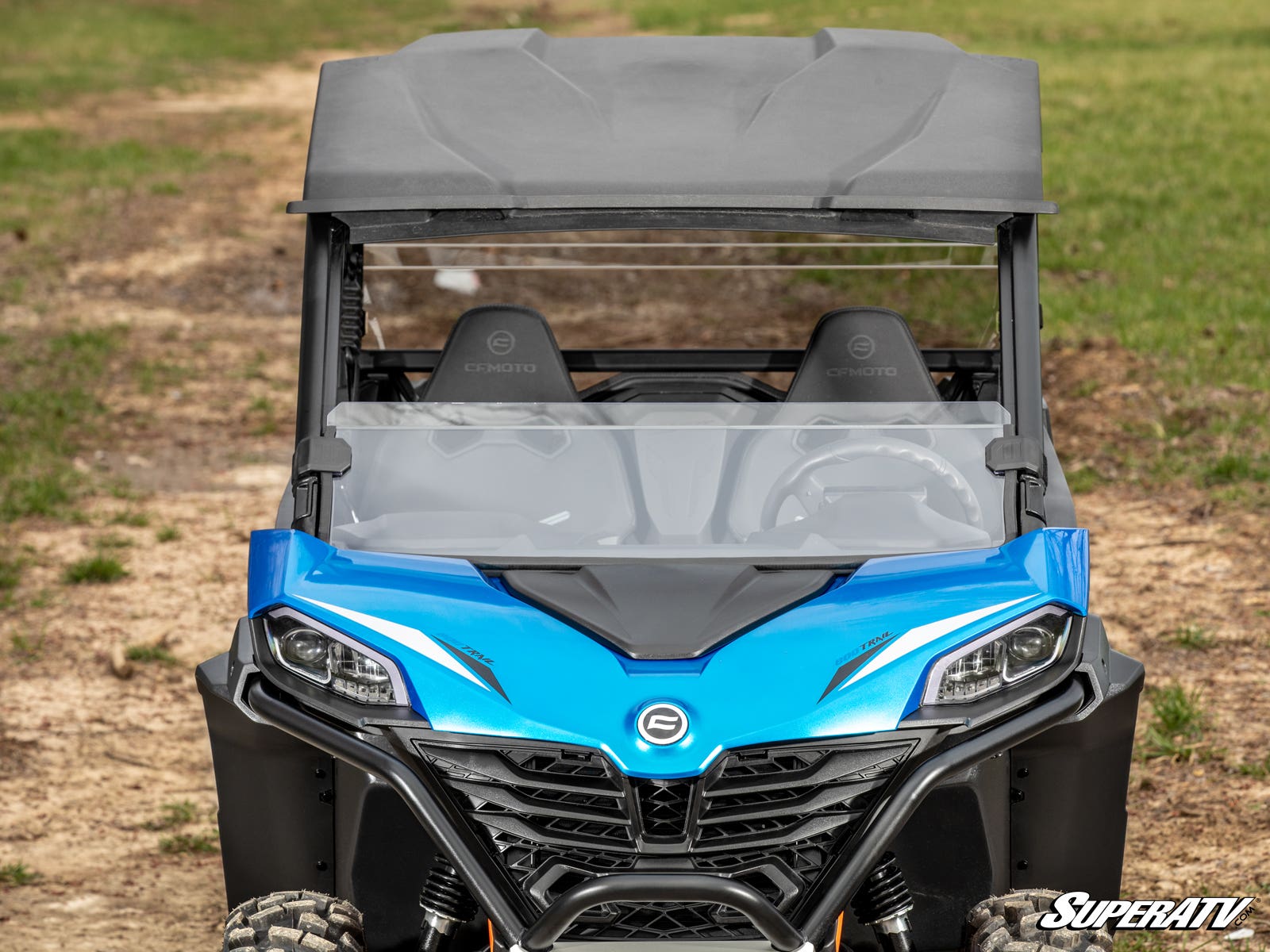CFMOTO ZForce 800 Trail Scratch - Resistant Half Windshield - Offroad Armor