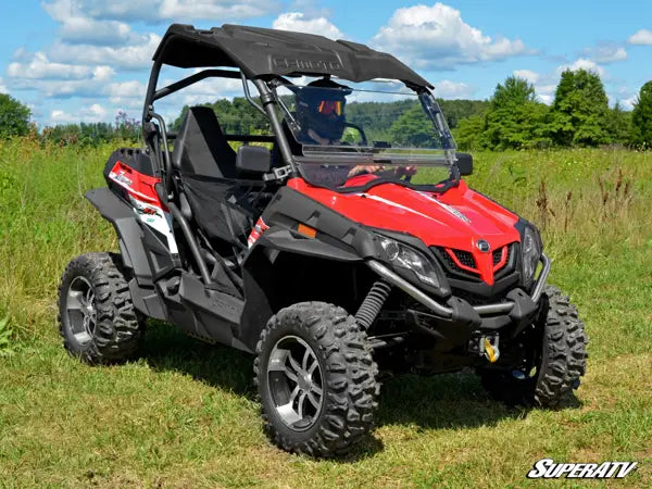 Cfmoto Zforce Scratch Resistant Flip Up Windshield 2014+ Zforce 500/800/1000
