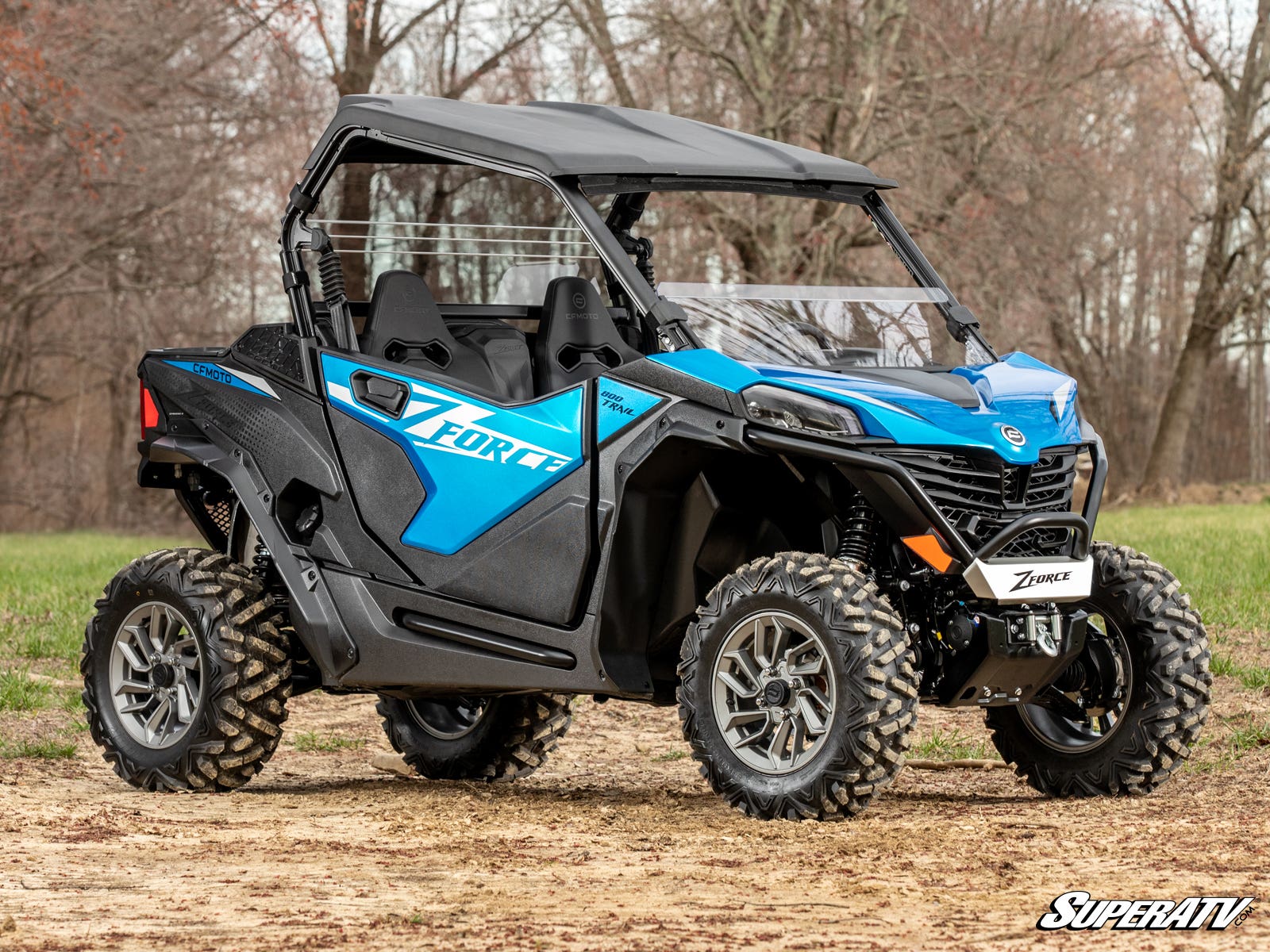 CFMOTO ZForce 950 Sport Scratch - Resistant Half Windshield - Offroad Armor