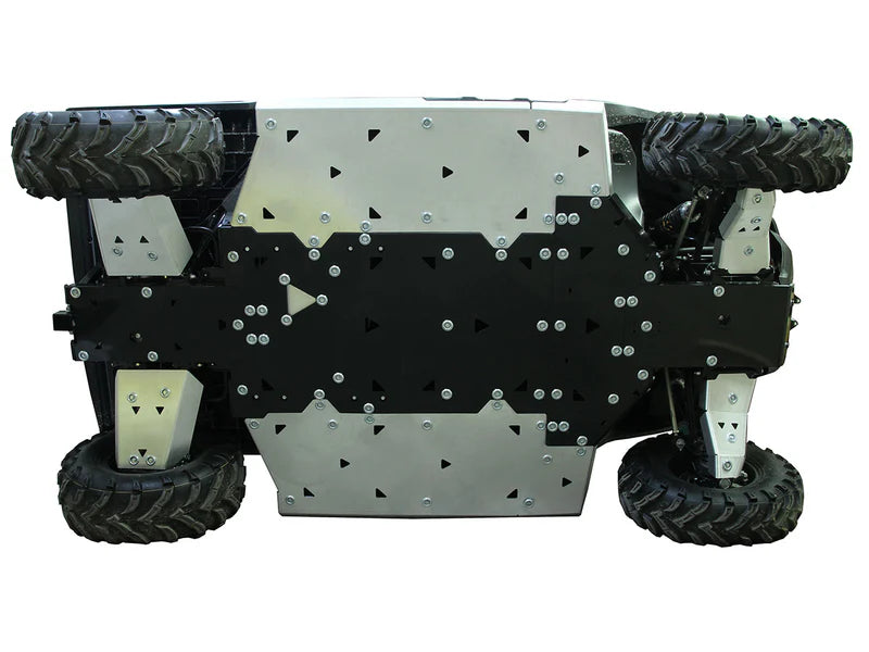 Skid plate full set (aluminum/plastic): CFMOTO UFORCE 600