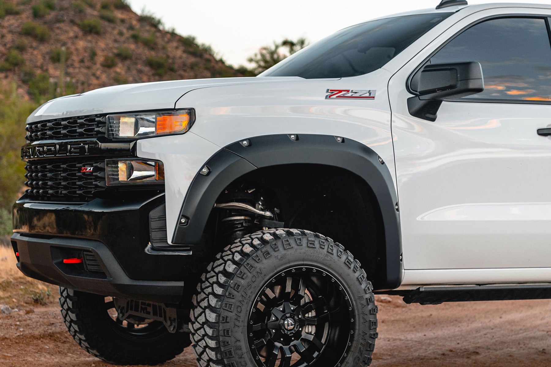 Pocket Fender Flares | G1K Deep Ocean Blue | Chevy Silverado 1500 (19-21)