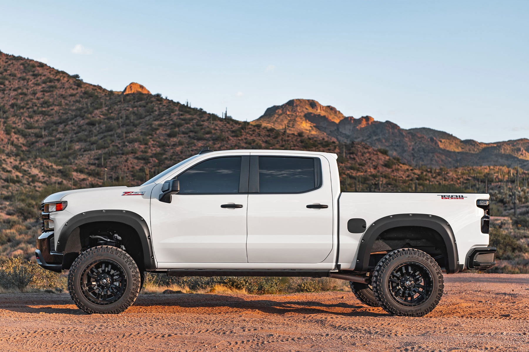 Pocket Fender Flares | G9K Satin Steel | Chevy Silverado 1500 2WD/4WD (22-25)