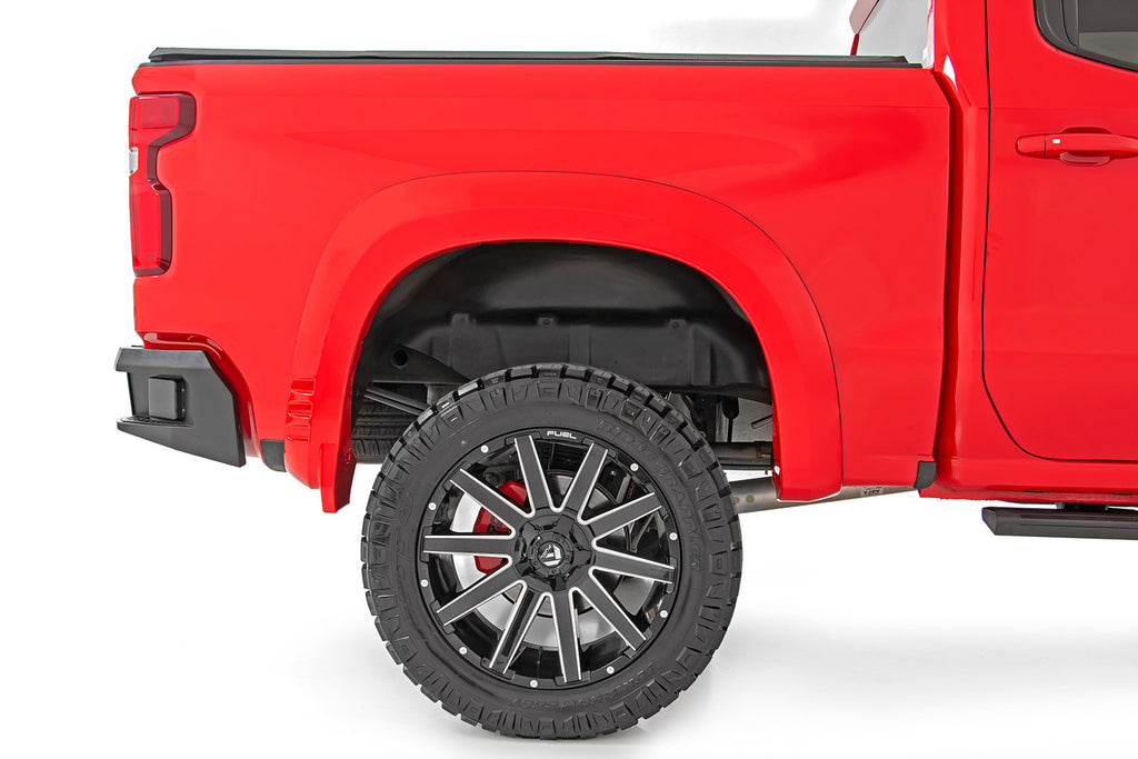 Fender Flares | SF1 | GCN Victory Red | Chevy Silverado 1500 2WD/4WD (2019-2025 & Classic)