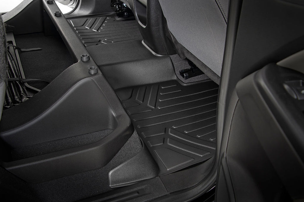 Rough Country Floor Mats | FR & RR | Crew | Chevy/GMC Canyon/Colorado (15-22)