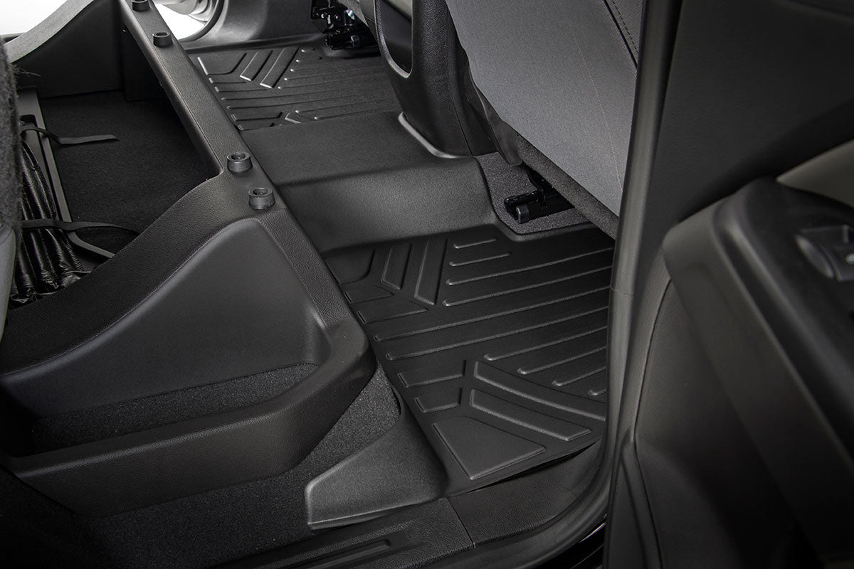 Rough Country Floor Mats | FR & RR | Crew | Chevy/GMC Canyon/Colorado (15-22)
