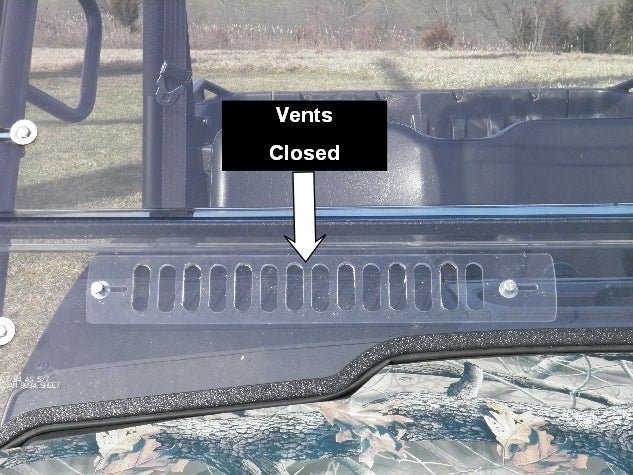 Coleman UT400/HiSun HS 400 - 2 Pc Windshield