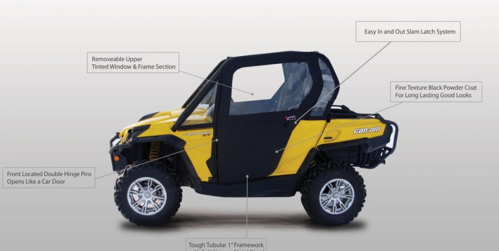 CanAm Commander Convertible Doors