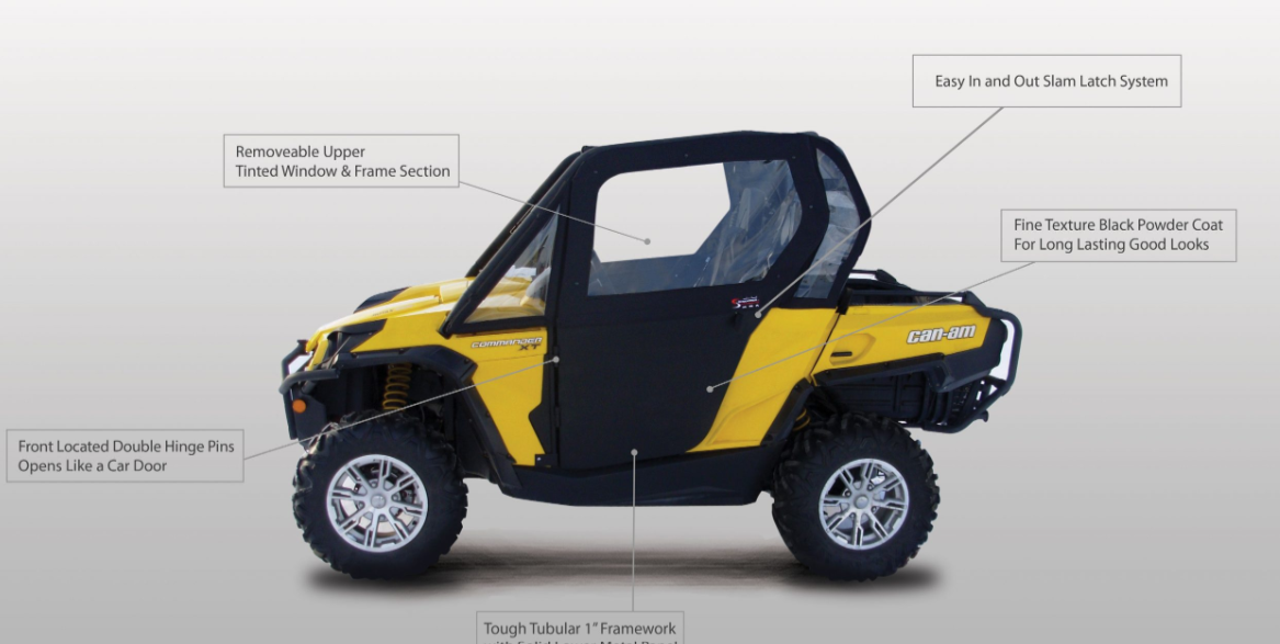 CanAm Commander Convertible Doors