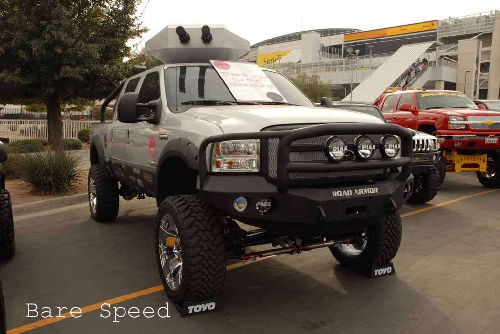 1999-2004 Ford F-250 Stealth Front Winch Bumper Lonestar Guard - Texture Black Warn M12000, Smittybilt Xrc