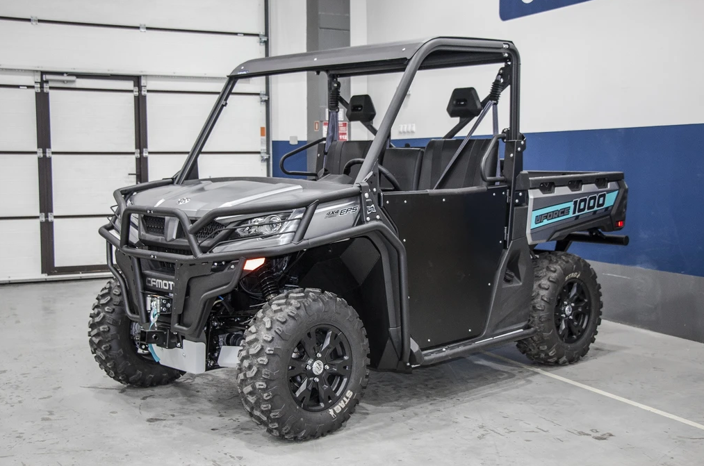 Cf Moto U Force 1000 Front Bumper Kit With Fender Guards And Rock Sliders 2019+