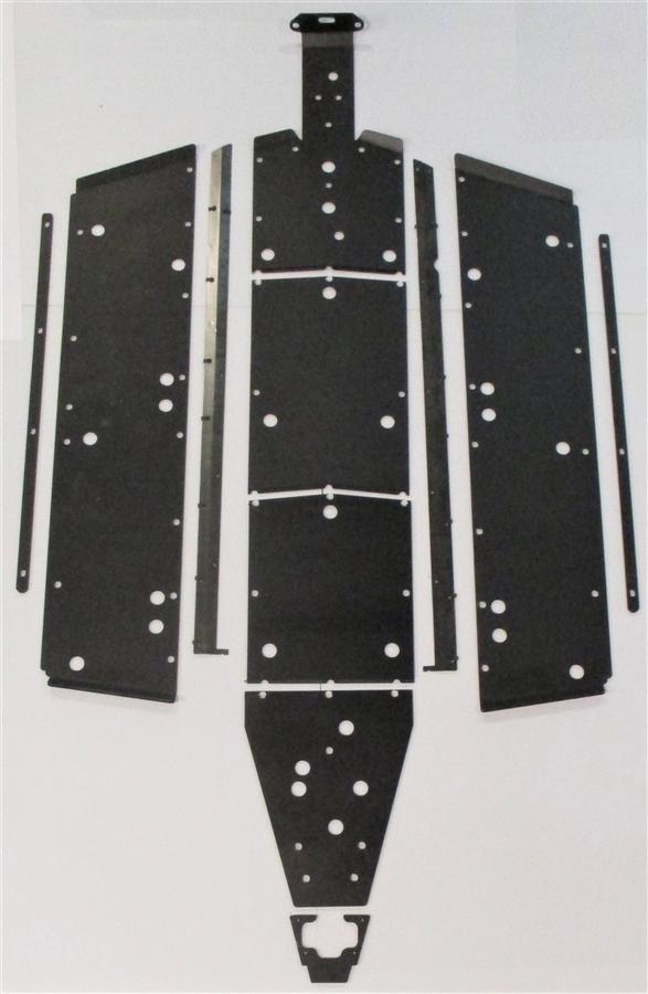 Trail Armor Polaris General 4 1000 Full Skids 2017-2023