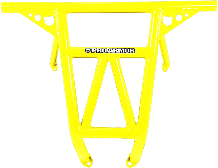 Pro Armor Race Rear Bumper Lime Squeeze 2014-18 Polaris Xp/Xp4   1000/Turbo