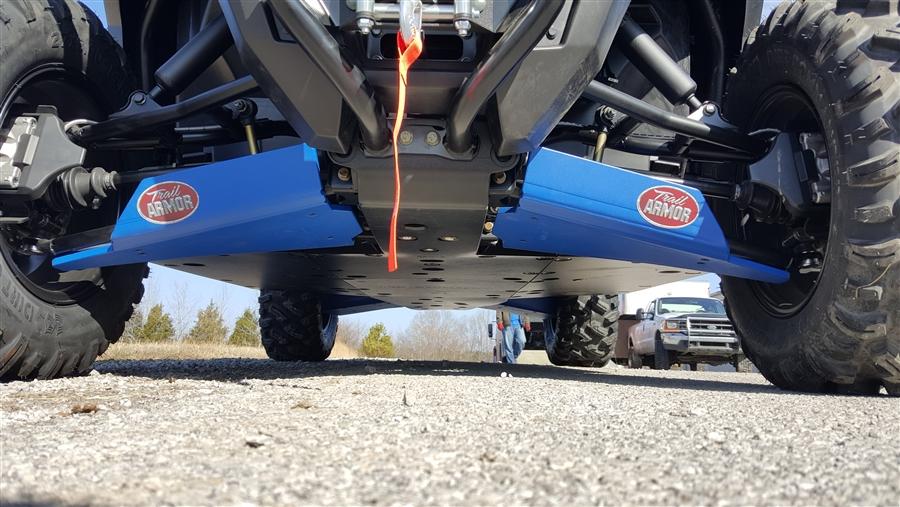 Trail Armor Polaris General 1000 And General 4 1000 Impact A-Arm Guards Front And Rear 2016-2018