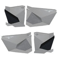 Pro Armor Traditional Half Doors Sparkle Silver Metallic 2020-21 Polaris Rzr Pro Xp4