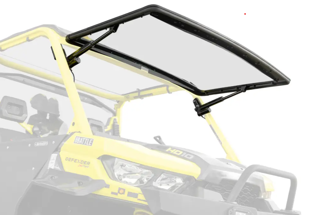 Can-Am Defender Maxdrive Power Flip Windshield