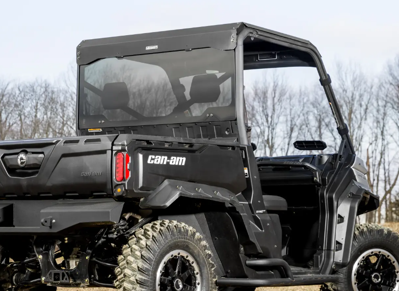 Can-Am Defender Rear Glass Windshield