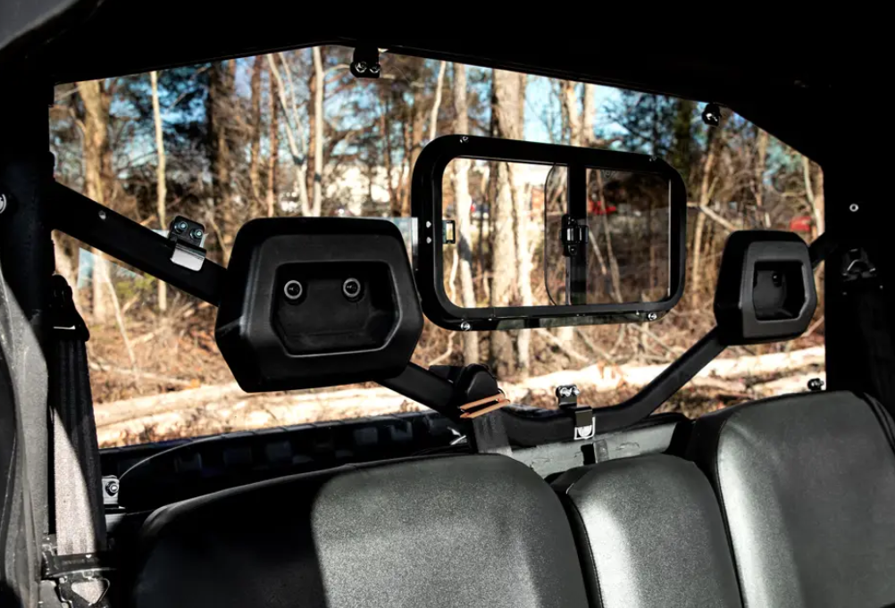 Can-Am Defender Sliding Rear Windshield