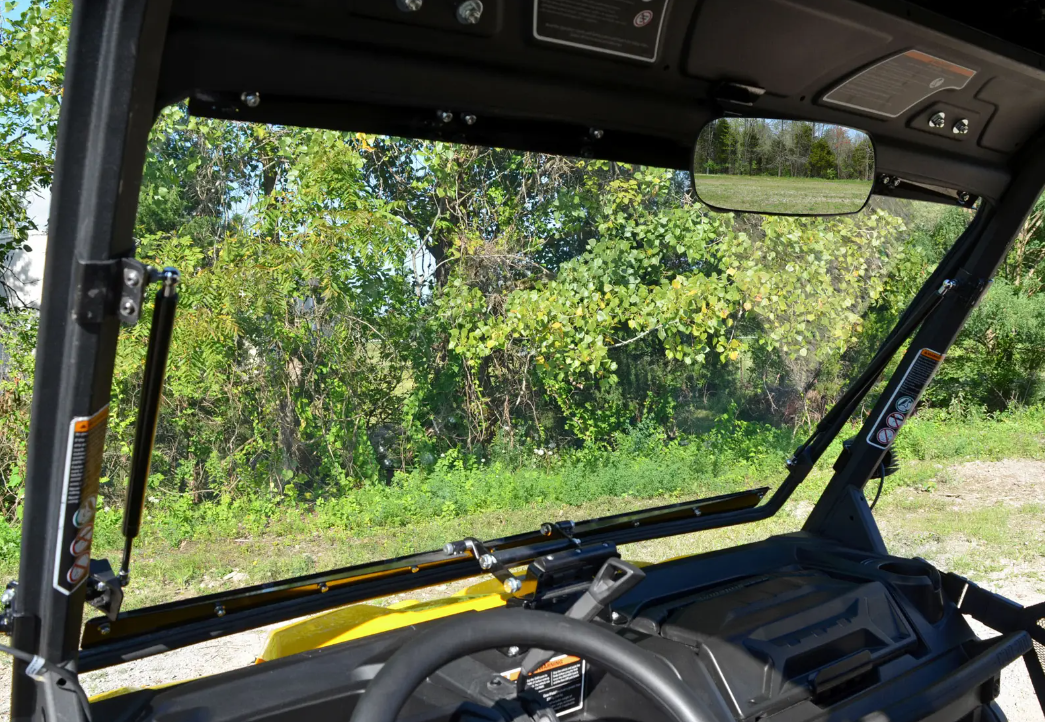 Can-Am Defender Scratch Resistant Flip Windshield