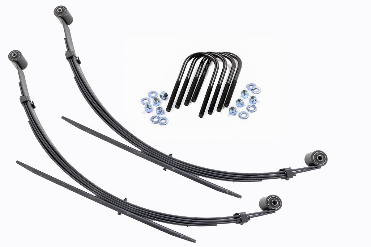 Rear Leaf Springs | 4" Lift | Pair | Ford Super Duty 4WD (99-04)