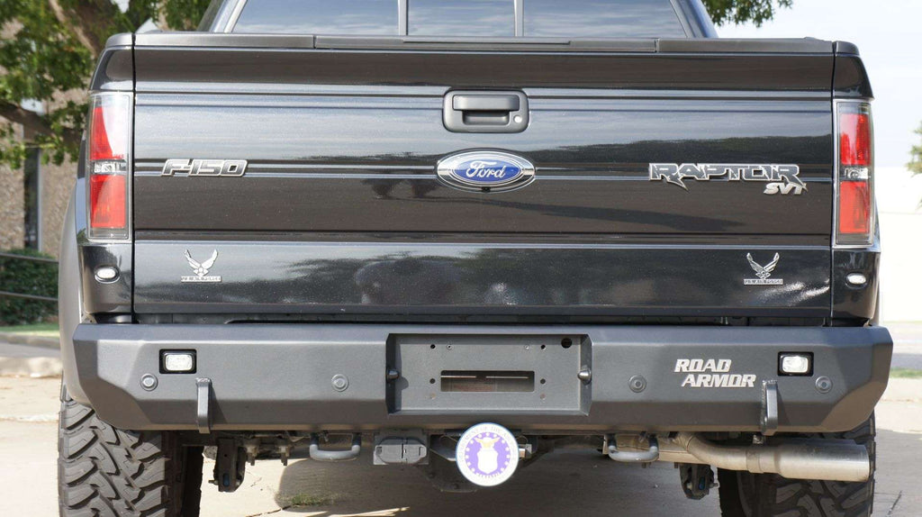 2010-2014 Ford Raptor Stealth Rear Winch Bumper - Texture Black Warn M8000 Or 9.5Xp