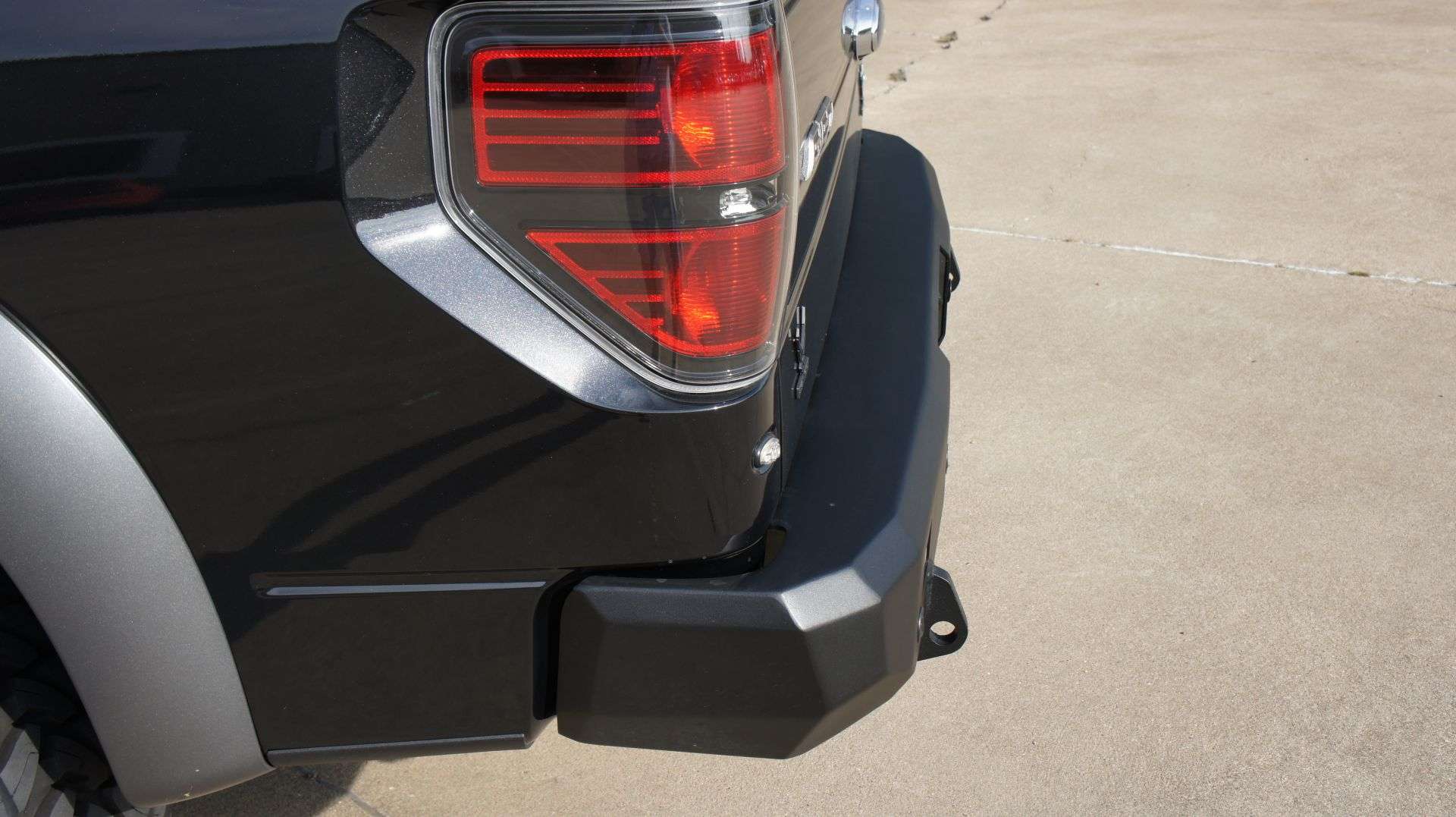 2010-2014 Ford Raptor Stealth Rear Winch Bumper - Texture Black Warn M8000 Or 9.5Xp