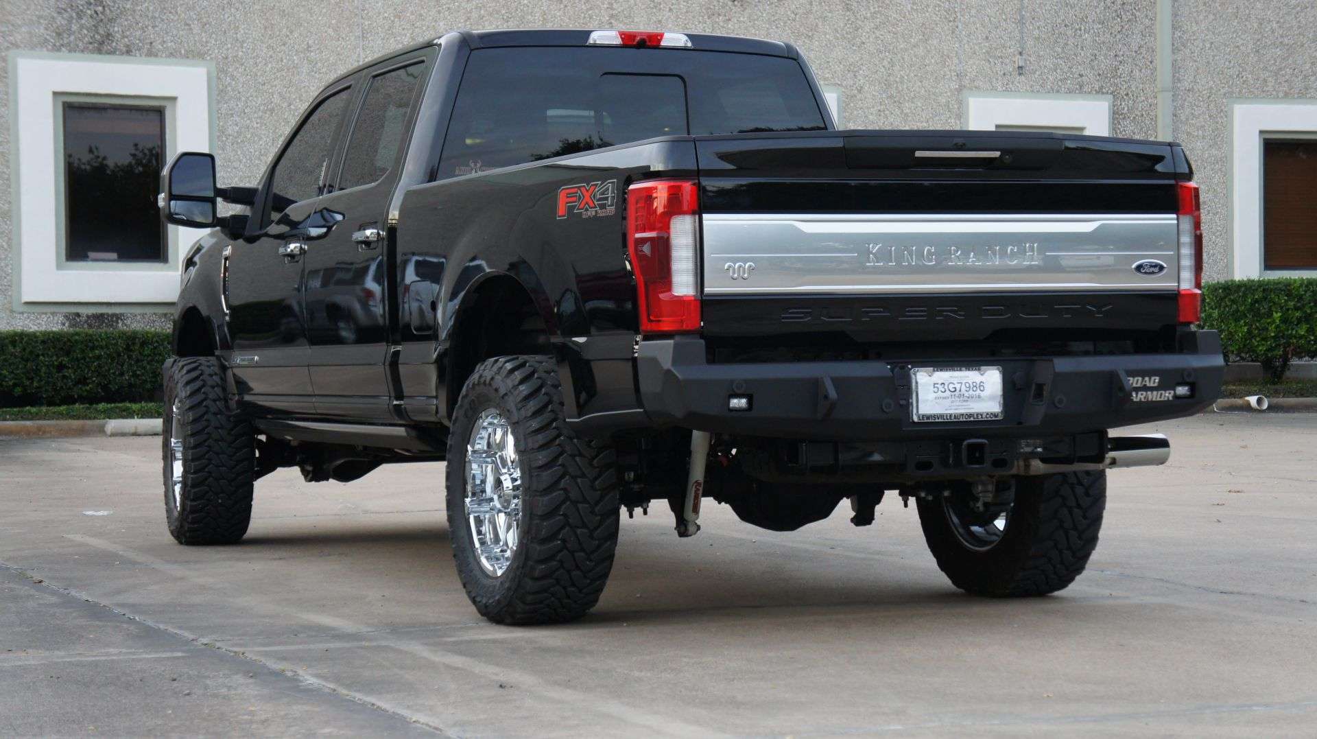 2017+ Ford F-250 Stealth Rear Winch Bumper - Texture Black Warn M8000 Or 9.5Xp