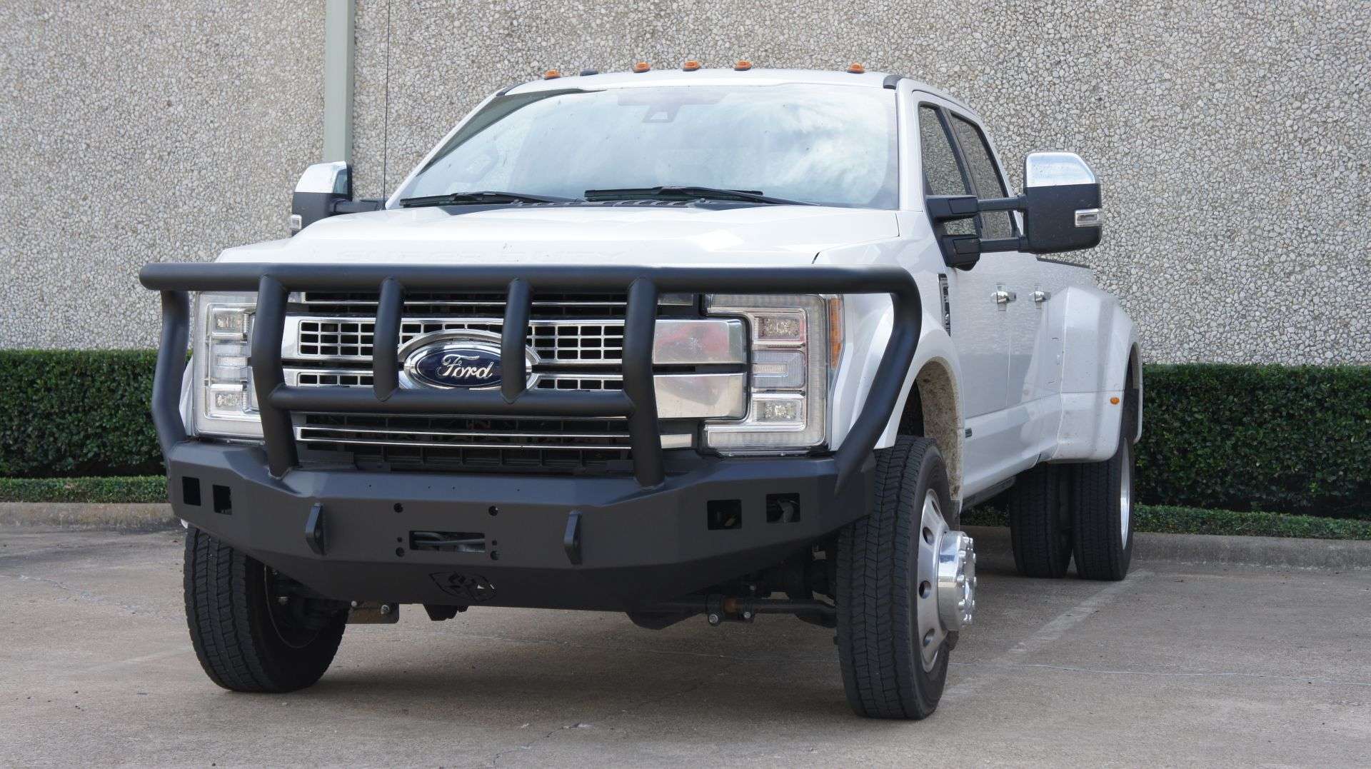 2017+ Ford F-250 Stealth "Wide Fender Flare" Front Winch Bumper Titan Ii Guard Wide Flare - Texture Black Warn 16.5Ti