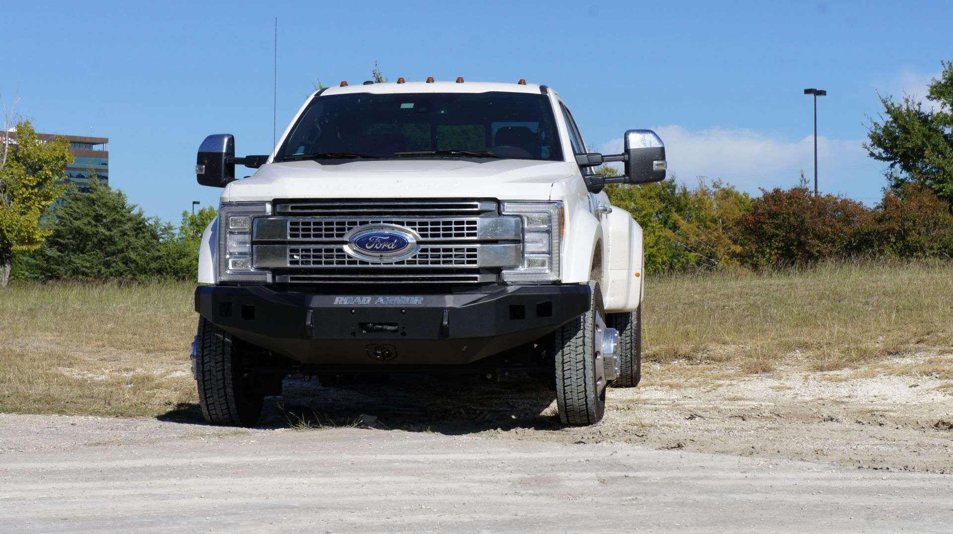 2017+ Ford F-250 Stealth Front Winch Bumper - Texture Black Warn 16.5Ti