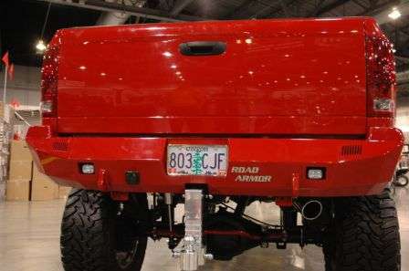 2003-2009 Ram 2500 Stealth Rear Winch Bumper - Texture Black Warn M8000 Or 9.5Xp