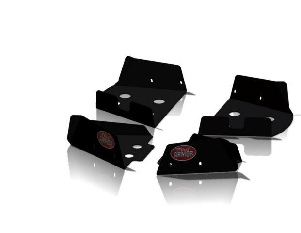 Trail Armor'S Bennche 400 Bighorn A-Arm Cv Front & Rear Trailing Arm Boot Guards Blk