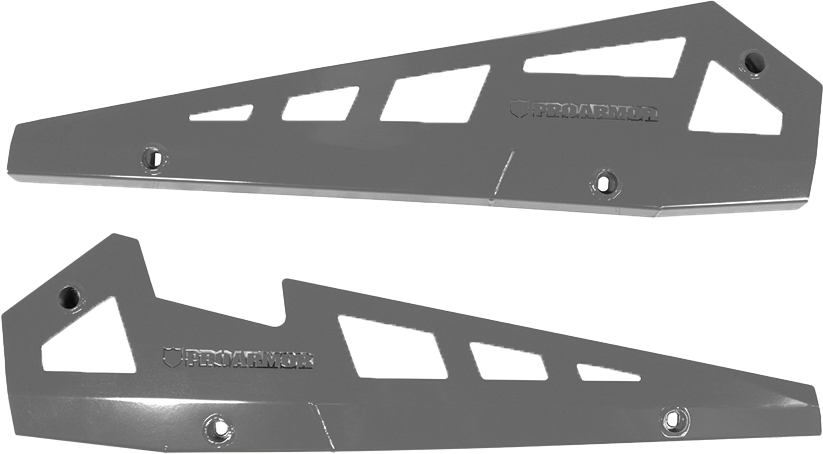 Pro Armor Rock Sliders Titanium Metallic 2014-20 Polaris Rzr 900/Xp 900/ Xp 1000