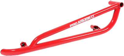 Pro Armor Tube Rock Sliders Red 2014-21 Polaris Rzr 900/Xp 1000/Turbo