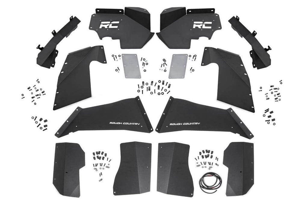 Rough Country Inner Fenders | FR & RR | Vertex | Jeep Wrangler JK  (2007-2018)