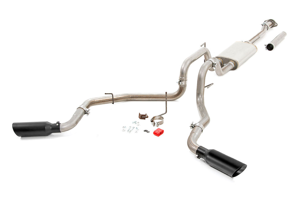 Rough Country Performance Cat-Back Exhaust | No Std Cab | Ford F-150 (15-20)