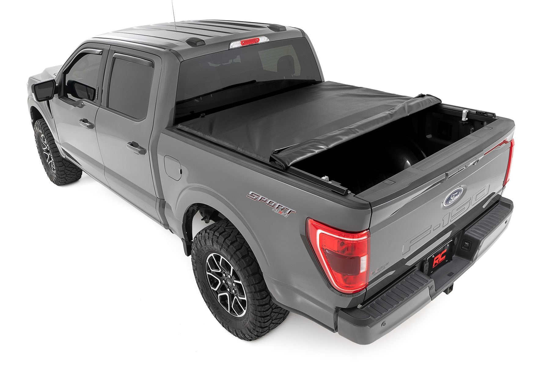 Soft Roll Up Bed Cover | 6'7" Bed | Ford F-150/F-150 Lightning/Raptor  (15-25)