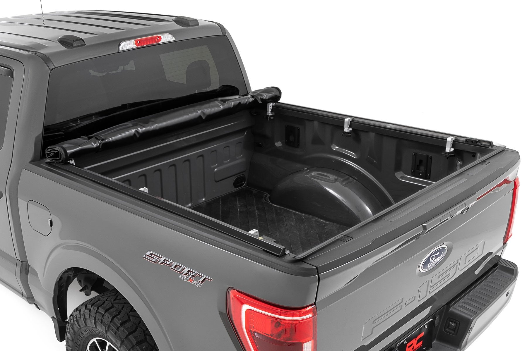 Soft Roll Up Bed Cover | 6'7" Bed | Ford F-150/F-150 Lightning/Raptor  (15-25)