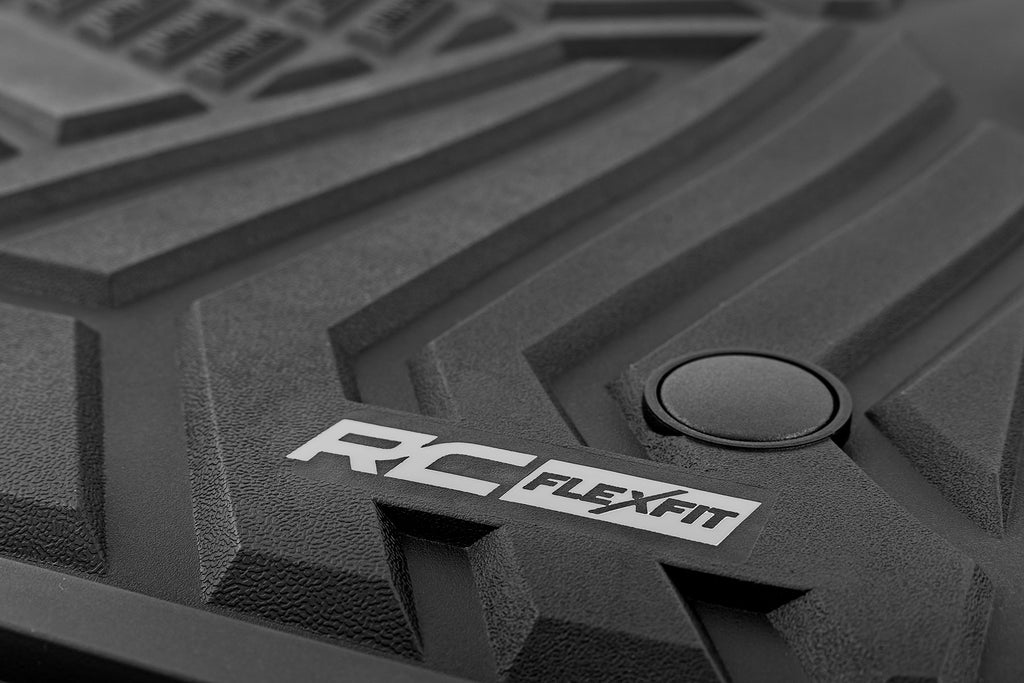 Flex-Fit Floor Mats | Front and Rear | Ford F-250/F-350 Super Duty (17-25)