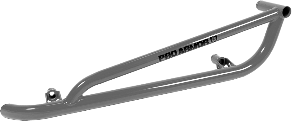 Pro Armor Tube Rock Sliders Titanium Metallic 2014-21 Polaris Rzr 900/Xp 1000/Turbo