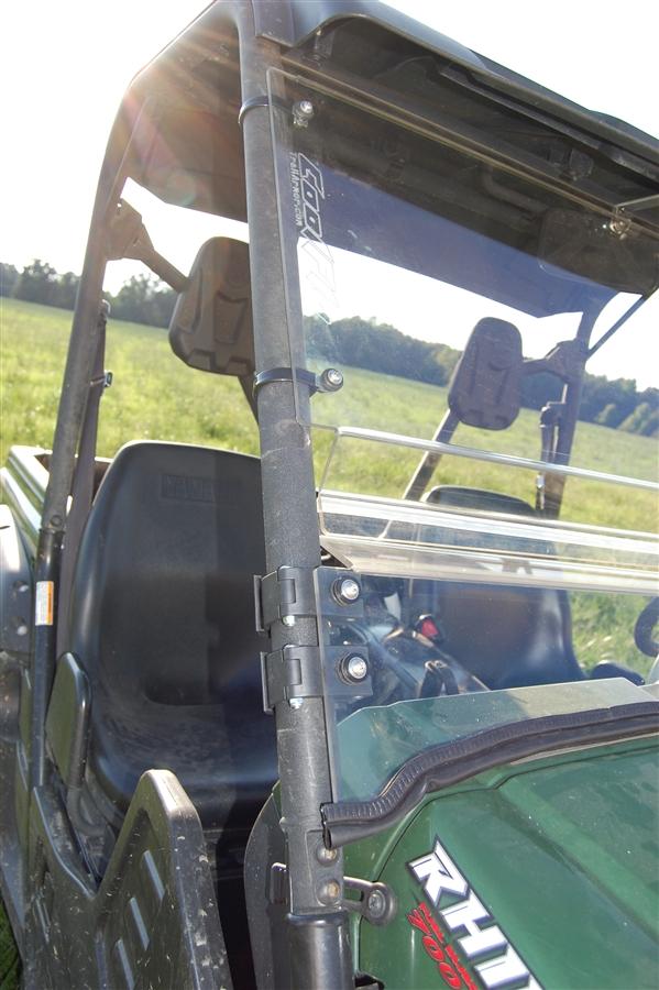 Trail Armor Yamaha Rhino 450/660/700 Coolflo Windshield With Fast Clamp 2004-11