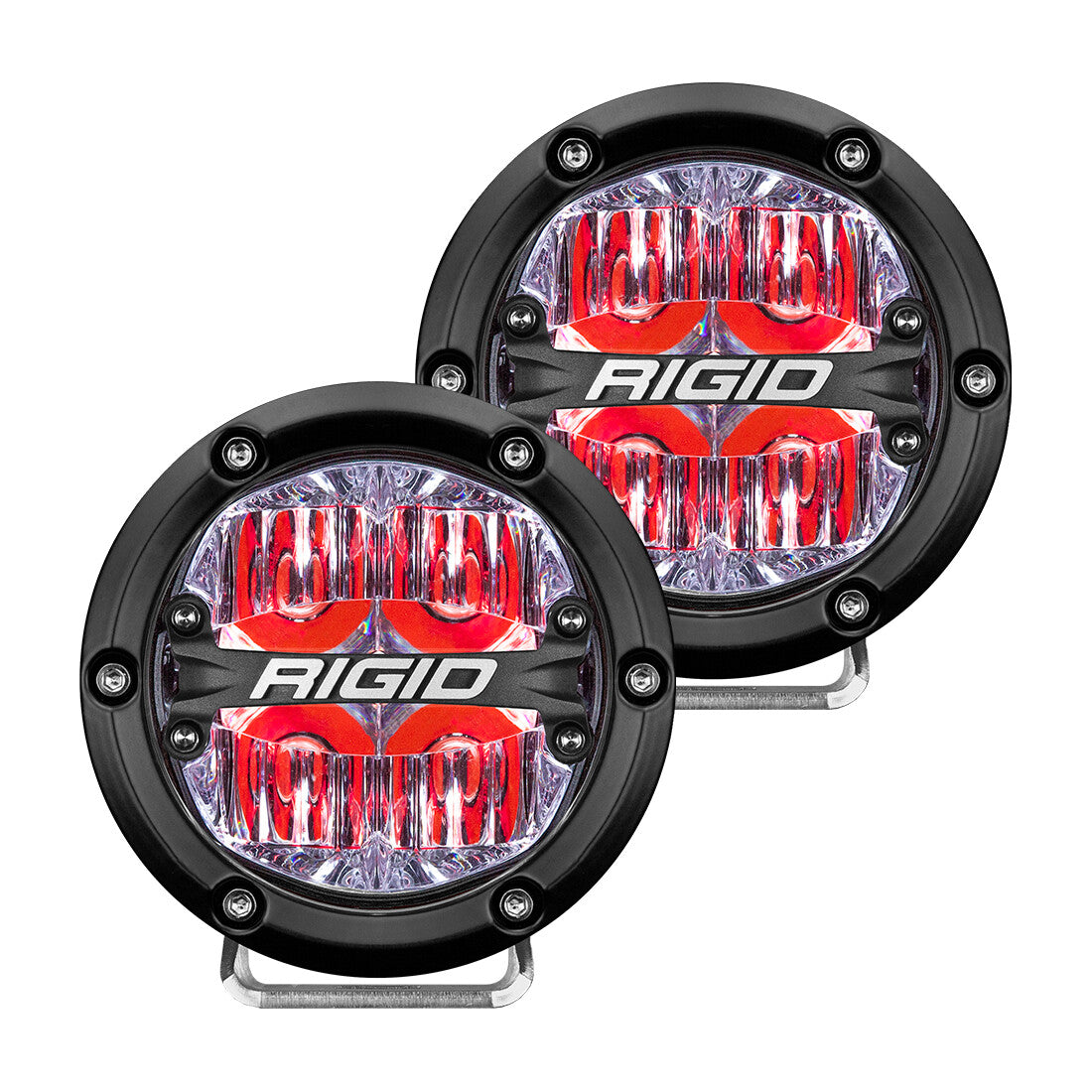 Rigid 360-Series 4In Drive Red Back Light/2