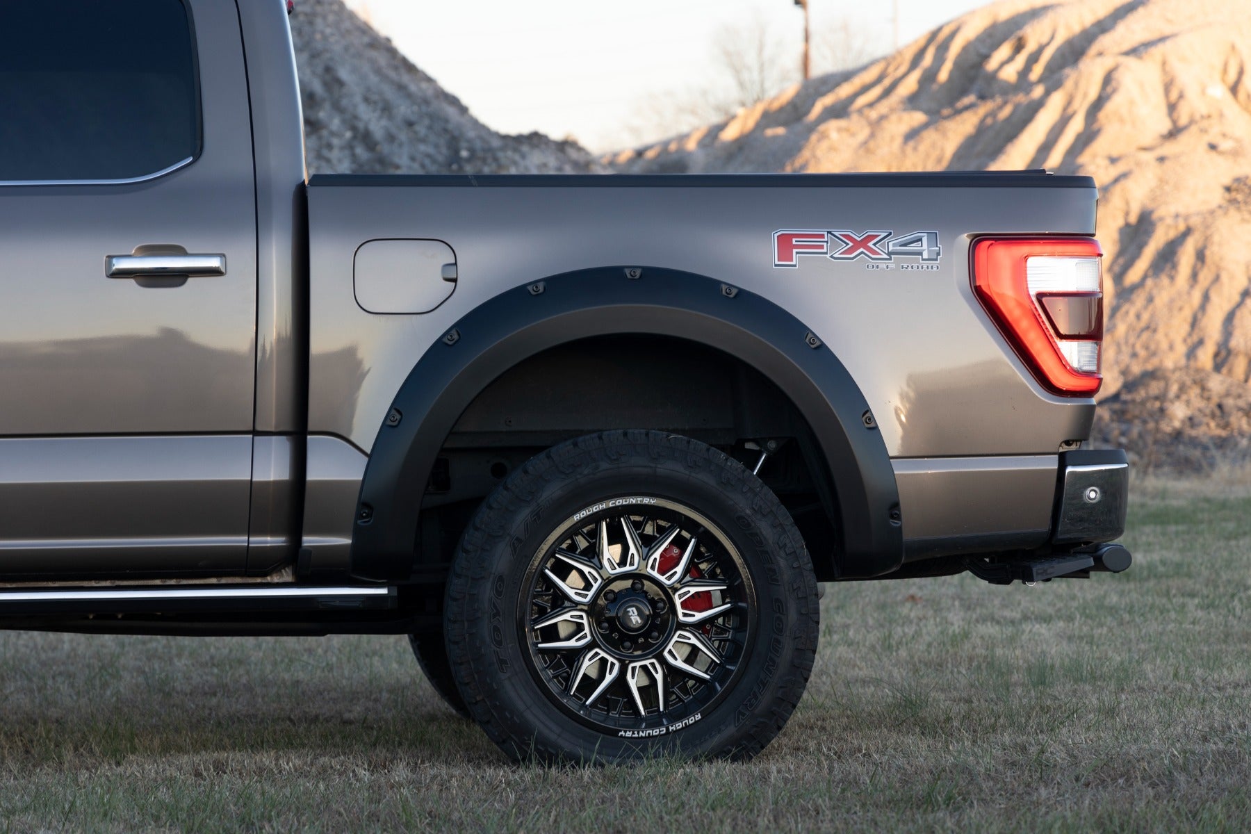 Pocket Fender Flares | A3 Space White | Ford F-150 2WD/4WD (2021-2025)